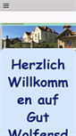 Mobile Screenshot of gestuet-gut-wolfersdorf.de